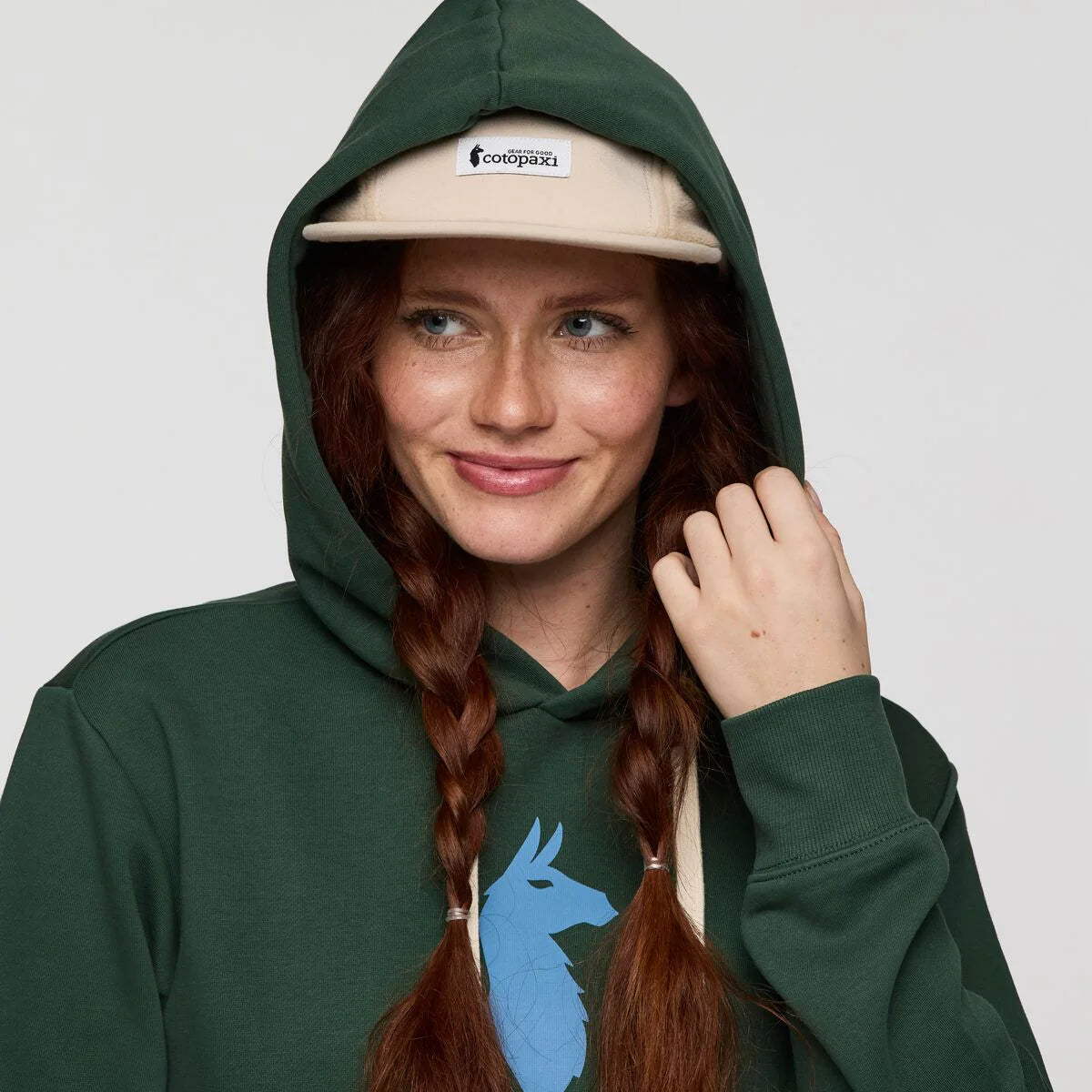 Dámská mikina Cotopaxi Llama Pullover Hoodie, Cargo