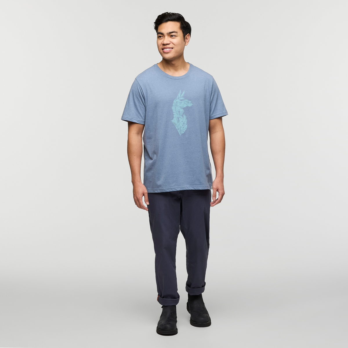 Pánské tričko Into the Pines T-Shirt, Tempest