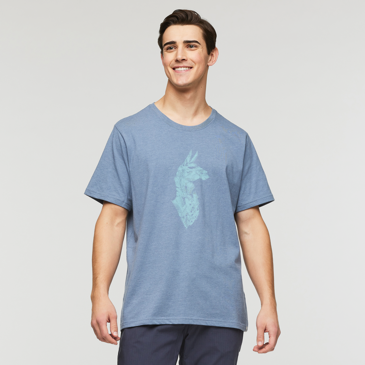 Pánské tričko Into the Pines T-Shirt, Tempest